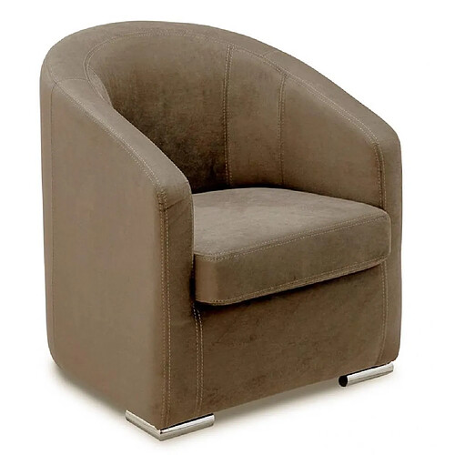 Inside 75 Fauteuil fixe FOLIO cayenne polyurethane taupe