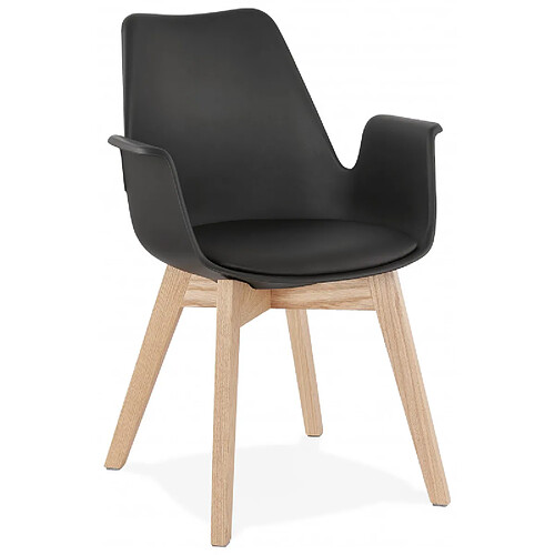 Kokoon Design Fauteuil "al capone" kokoon - noir