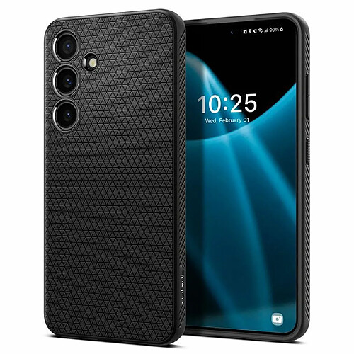 Spigen Sgp Spigen Liquid Air Coque Compatible avec Samsung Galaxy S24 5G - Noir Mat