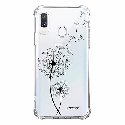 Evetane Coque Samsung Galaxy A40 silicone anti-choc souple angles renforcés transparente