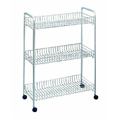 Metaltex Slim deluxe / 341503039 Chariot multiusage 3 étages 56 x 23 x 84 cm Polytherm Import Allemagne