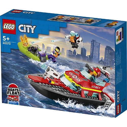 60373 Le bateau de sauvetage des pompiers LEGO® City