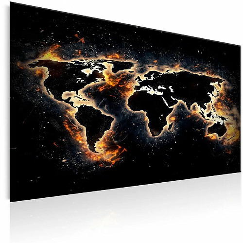 Paris Prix Tableau Imprimé Fiery World 60 x 90 cm