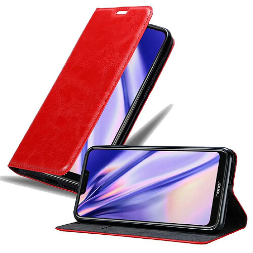 Cadorabo Coque Honor 8C Etui en Rouge