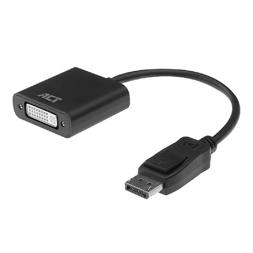 Act Editions ACT AC7510 câble vidéo et adaptateur 0,15 m DisplayPort DVI-D Noir