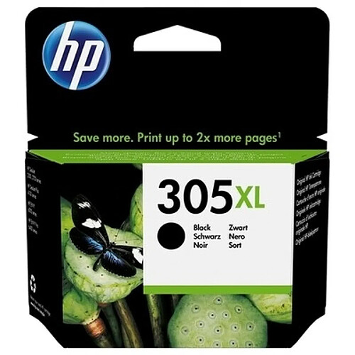 HP 305XL - Cartouche d'encre noire haute capacité HP 3YM62AE