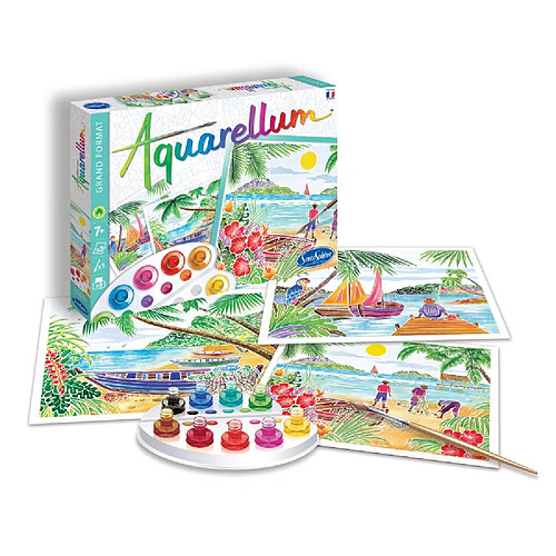 SentoSphère Aquarellum - paysages tropicaux