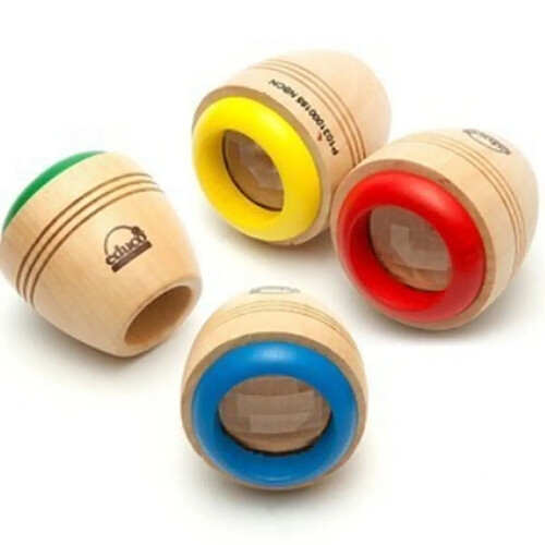 Wewoo Jouet en bois Magical Kaléidoscope Spinning Effet Bee-eye Prisme Observation Enfants Jouets En Exploration Scientifique D'expérimentation, Taille: 5 * 5 cm