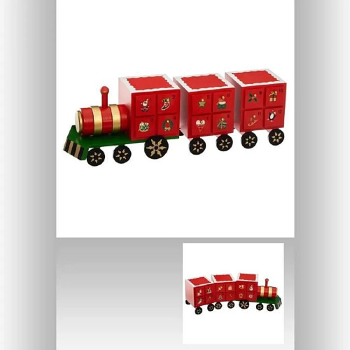 Calendrier Petit Train Bois - Fééric Christmas