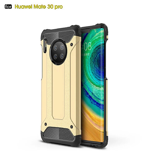 Wewoo Coque Renforcée Pour Huawei Mate 30 Pro TPU + PC Combination Case Gold