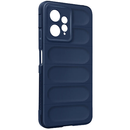 Avizar Coque pour Xiaomi Redmi Note 12 4G Silicone Gel Robuste et Antichoc Bleu nuit