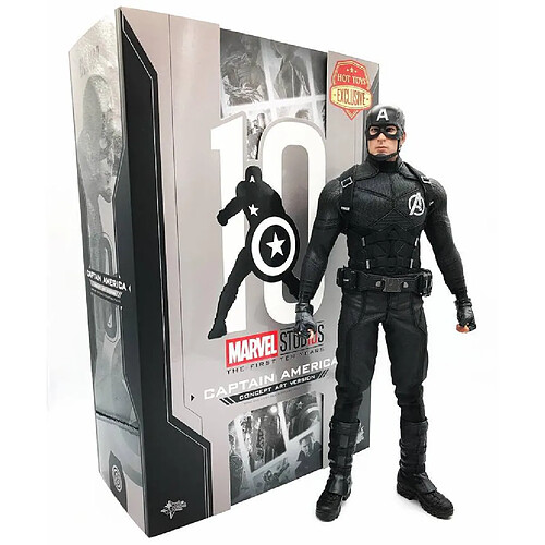 Hot Toys MMS488 - Marvel Comics - Marvel Studios : The First Ten Years - Captain America Concept Art Version