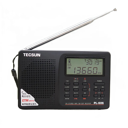 Universal Radio portable numérique FM stéréo/ondes longues/ondes courtes/ondes moyennes Récepteurs DSP Radio Internet FM: 64 108 MHz/ondes longues: 153 513 kHz Radio | Récepteurs DSP