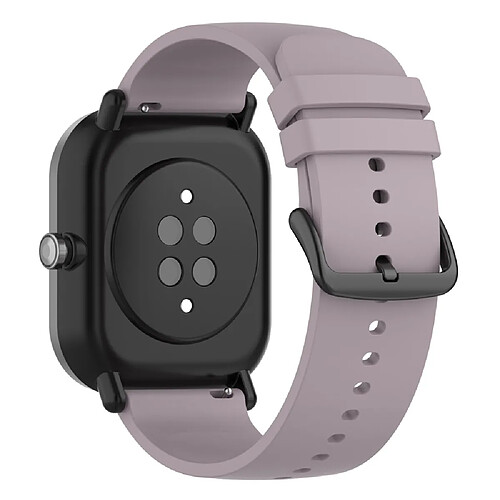 Bracelet en silicone 22mm, sangles réglables, violet pour votre Huami Amazfit GTS 3