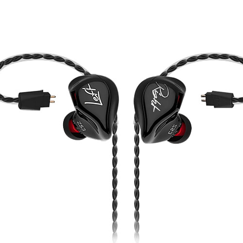 GUPBOO KZ ZS3 Écouteurs intra-auriculaires Casque Hi-Fi avec moniteur dynamique Sport Musique Écouteurs intra-auriculaires avec câble détachable KZ EDX ZST