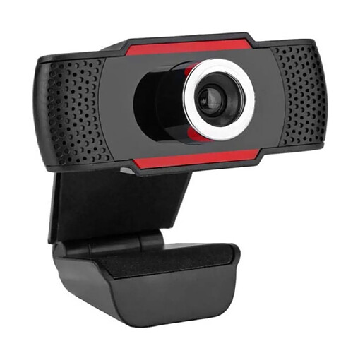 Chrono Mini caméra espion 1080p, webcam haute définition avec microphone à réduction de bruit pour diffusion en direct(Noir)