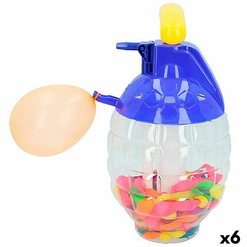 Color Baby Ballons d'eau avec Gonfleur Colorbaby Splash Fermeture automatique 6 Unités