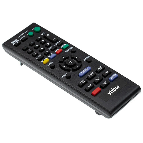 vhbw Télécommande compatible avec Sony BDP-S760 Blu-Ray Disc Player - télécommande de rechange