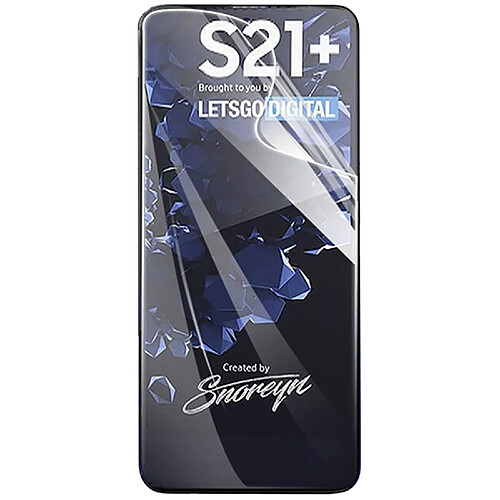 Film ecran avant de protection en hydrogel souple pour samsung galaxy S21 Plus 6.7" - VISIODIRECT -