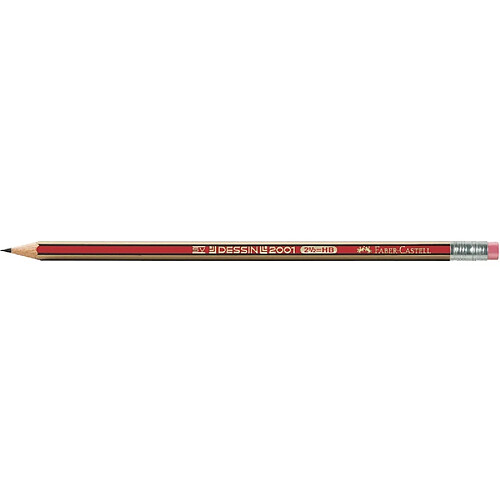 FABER-CASTELL Crayon DESSIN 2001, degré de dureté: HB ()