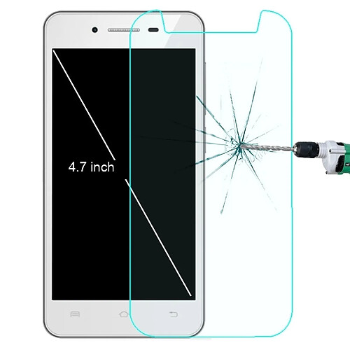 Wewoo Verre trempé Film en anti-déflagrant universel de 0.3mm 4.7 pouces