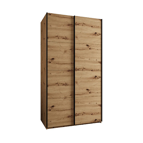 Abiks Meble Armoire à portes battantes Lux 1 245,5/140/64 2 portes