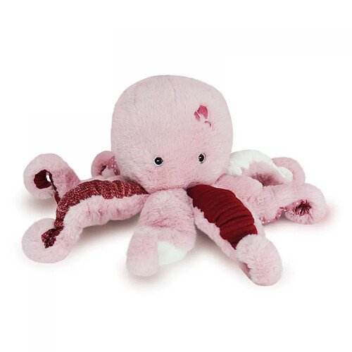 Peluche Trésors marins Pieuvre rose 30 cm - Histoire d'Ours