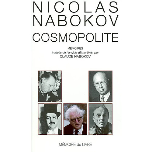 Cosmopolite : mémoires · Occasion