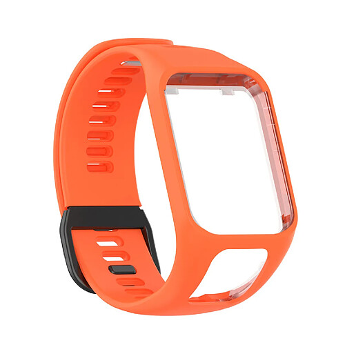 Bracelet de montre Accessoires montre connecté pour Tomtom4 - Orange carotte