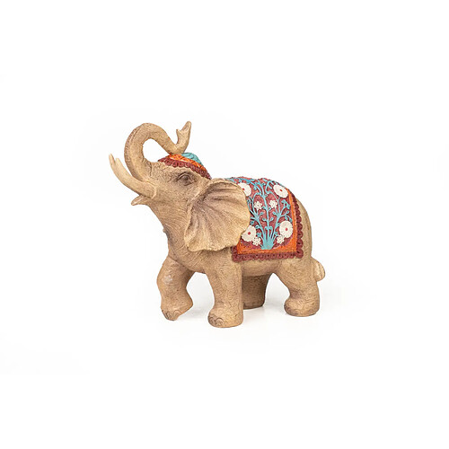 Figurine Décorative Romimex Résine Eléphant