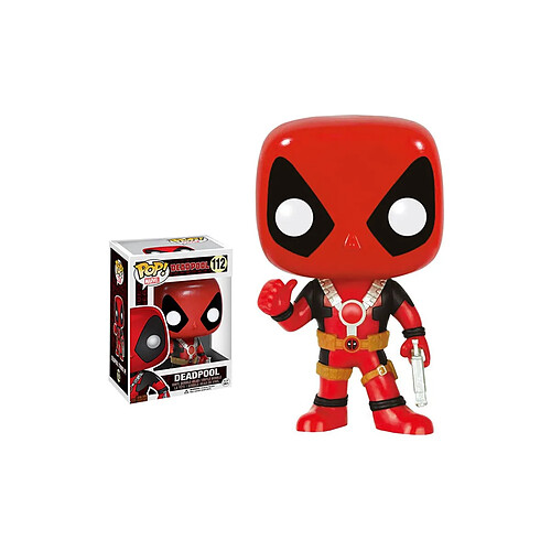 Funko Deadpool - Figurine POP! Bobble Head Thumb Up 10 cm