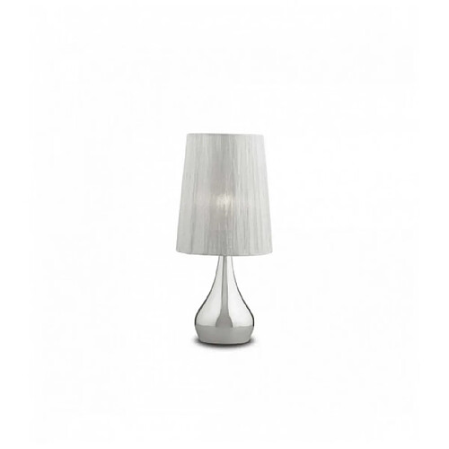 Ideal Lux Lampe de table Argentée ETERNITY 1 ampoule