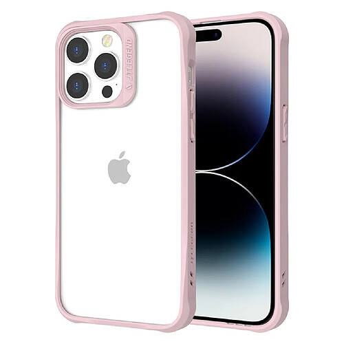 Coque en TPU anti-chute, anti-rayures pour votre iPhone 14 Pro - rose