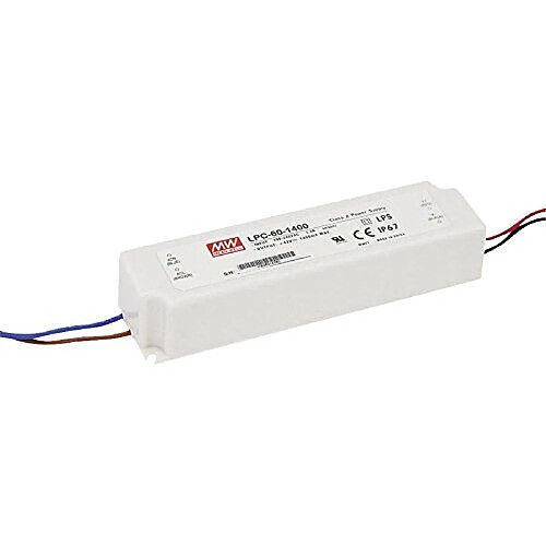 Driver LED Mean Well LPC-60-1400 9-42 V DC 1400 mA