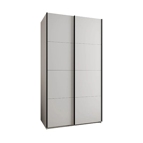 Abiks Meble Armoire à portes battantes Lux 1 245,5/130/64 2 portes