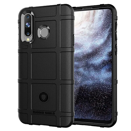 Wewoo Coque Housse en silicone de protection couverture antichoc pour Galaxy A8s (Noir)