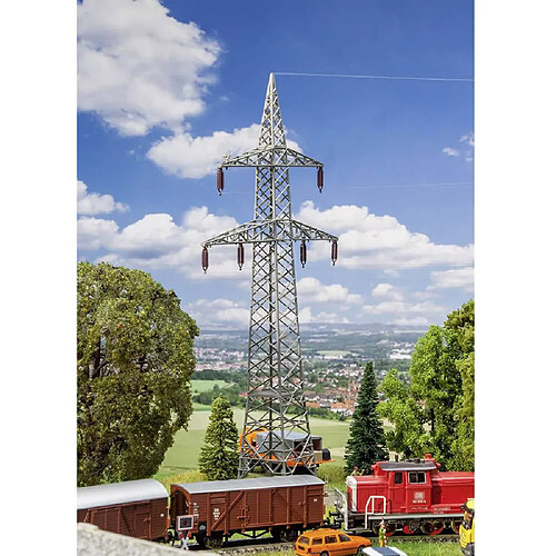 Faller Modélisme HO : 2 Pylônes de câbles aériens (110 kV)