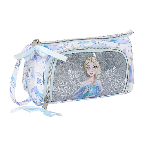 Trousse d'écolier Frozen Memories Bleu Blanc (20 x 11 x 8.5 cm)