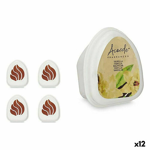 Acorde Set de désodorisants Vanille 50 g (12 Unités)