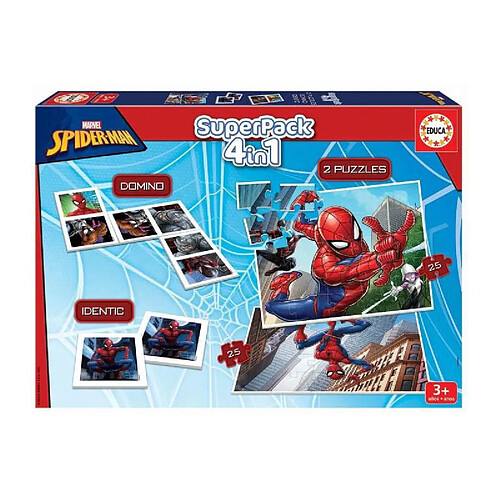 Educa Borras EDUCA - Superpack Spider-man NEW