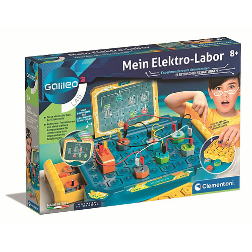 Clementoni Mein Elektro-Labor, Experimentierkasten