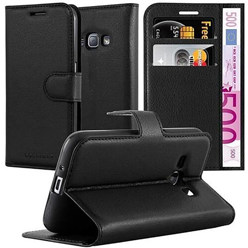 Cadorabo Coque Samsung Galaxy J1 2016 Etui en Noir