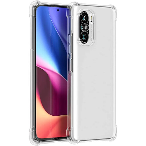 Coque de protection pour le Xiaomi Poco F3 Souple Transparente Bumper Gel TPU avec bords renforcés XEPTIO