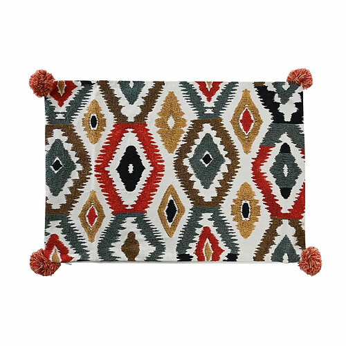 Housse de coussin DKD Home Decor 60 x 1 x 40 cm Multicouleur