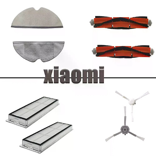 Accessoires pour aspirateur Robot Xiaomi MI Mijia 1C, brosse à rouleau, filtre Hepa, pièces de vadrouille