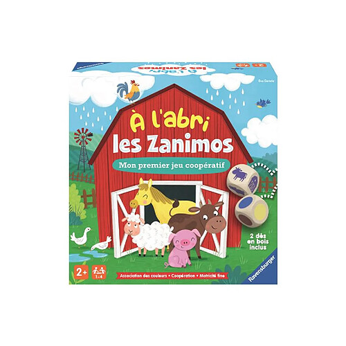 Jeu classique Ravensburger À l abri les Zanimos