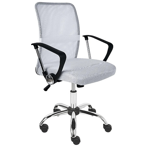 Beliani Chaise de bureau Blanc cassé BEST