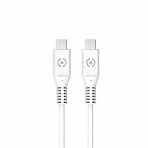 Câble USB C Celly Blanc 1 m