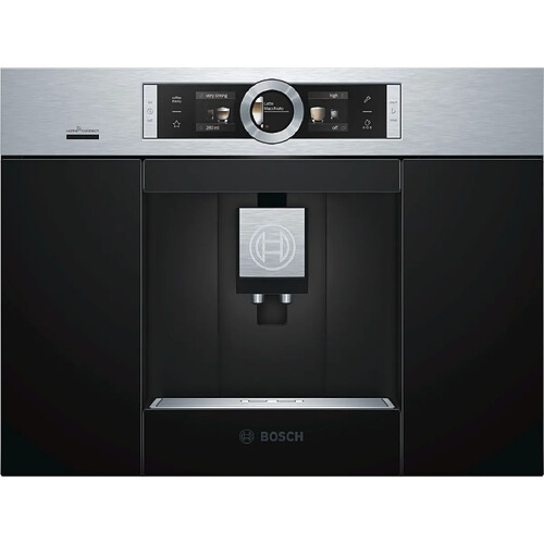 Robot café expresso 19 bars encastrable inox - ctl636es6 - BOSCH