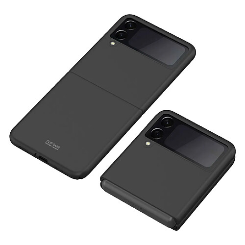 Coque en TPU anti-empreintes digitales, finition mate, antichoc noir pour votre Samsung Galaxy Z Flip 5G